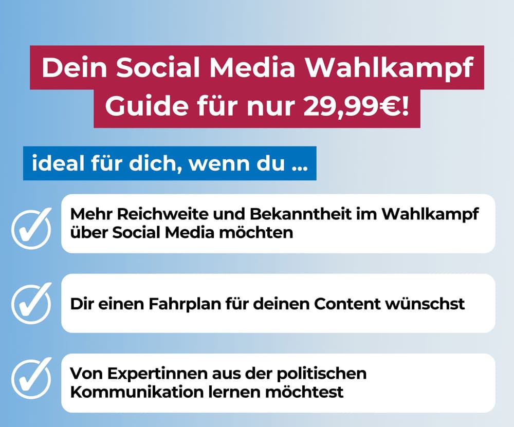 Social Media Wahlkampf Guide