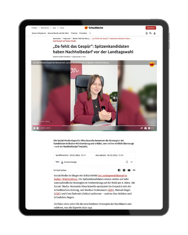 Wahlkampf auf Social Media mit mecoa