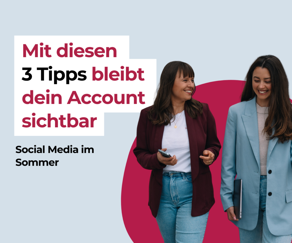WebseiteTitelbilder_Sommer Politikerin erstellt im Sommer mit dem Smartphone Social Media Content. Der Blogbeitrag zeigt drei Tipps, wie Social Media Profile auch während der Sommerpause sichtbar bleiben und Reichweite aufbauen.